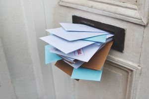 Addressed to you. Cropped shot of letters in a letter box